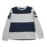 North Sails Shirt Bicolore con Fantasia A Righe Grigio/Blu per Bambino NBA26045TS GRIGIO/BLU NORTH SAILS 