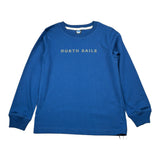 North Sails Shirt tinta unita con Stampa Blu per Bambino NBA26053TS BLU NORTH SAILS 