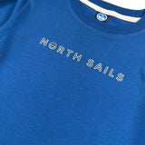 North Sails Shirt tinta unita con Stampa Blu per Bambino NBA26053TS BLU NORTH SAILS 