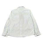 North Sails Camicia Manica Lunga tinta unita con Logo Bianco per Bambino NBA26067CA BIANCO NORTH SAILS 