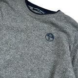 North Sails Maglia tinta unita con Logo Grigio per Bambino NBA26076MA GRIGIO NORTH SAILS 