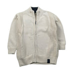 North Sails Maglia tinta unita con Zip Panna per Bambino NBA26077MA PANNA NORTH SAILS 