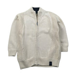 North Sails Maglia tinta unita con Zip Panna per Bambino NBA26077MA PANNA NORTH SAILS 