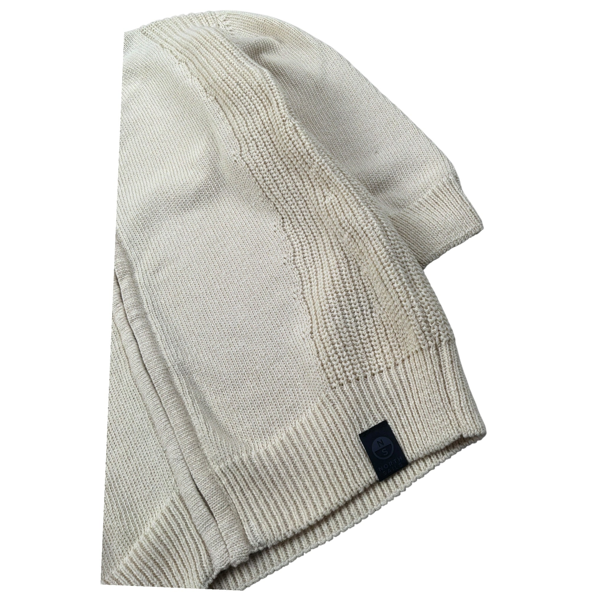 North Sails Maglia tinta unita con Zip Panna per Bambino NBA26077MA PANNA NORTH SAILS 