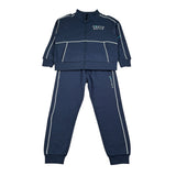 North Sails Completo 2 Pezzi Felpa.Pabtalone tinta unita Blu per Bambino NBA26084CF BLU NORTH SAILS 