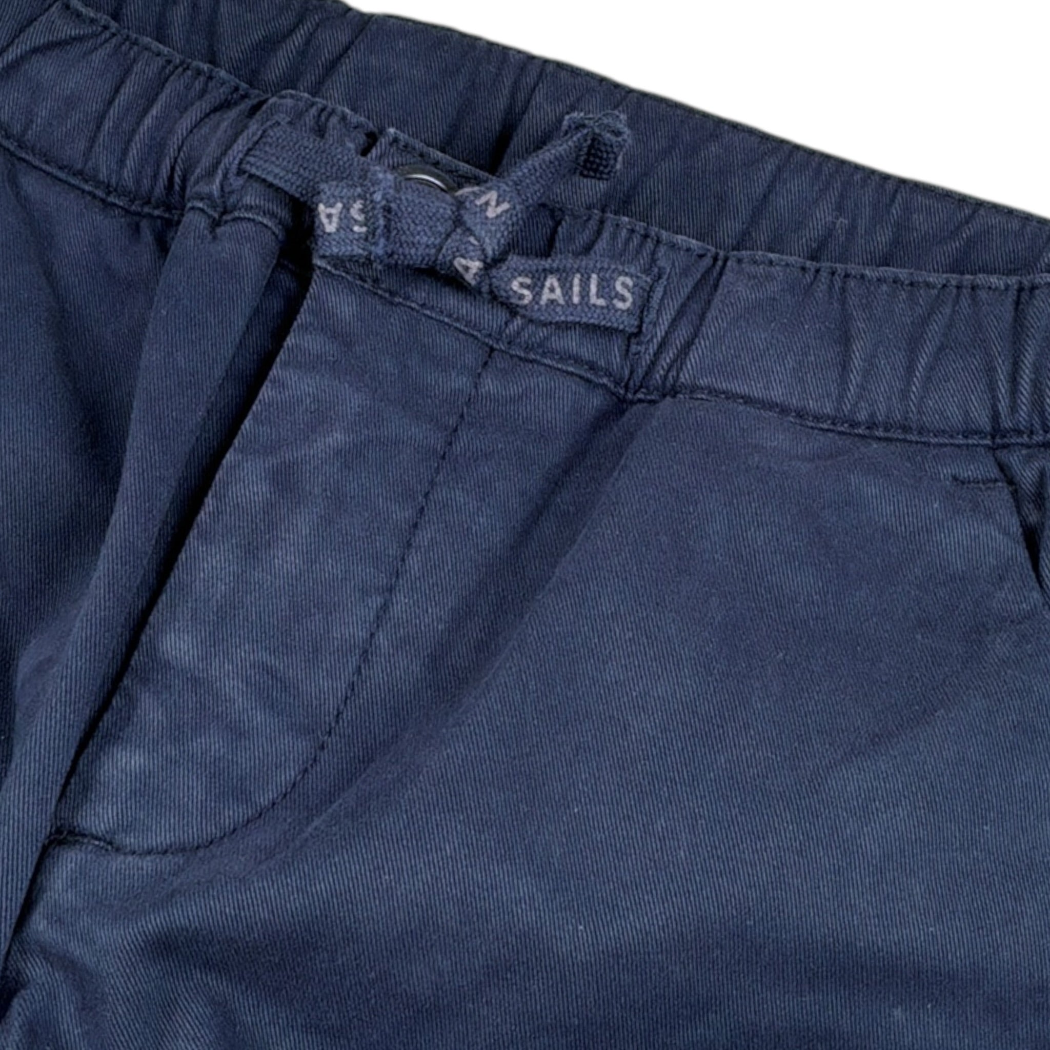 North Sails Pantalone tinta unita con Elastico In Vita Blu per Bambino NBA26094PA BLU NORTH SAILS 