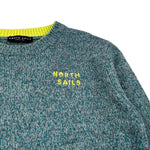 North Sails Maglia tinta unita con Logo Verde per Bambino NBA26102MA VERDE NORTH SAILS 