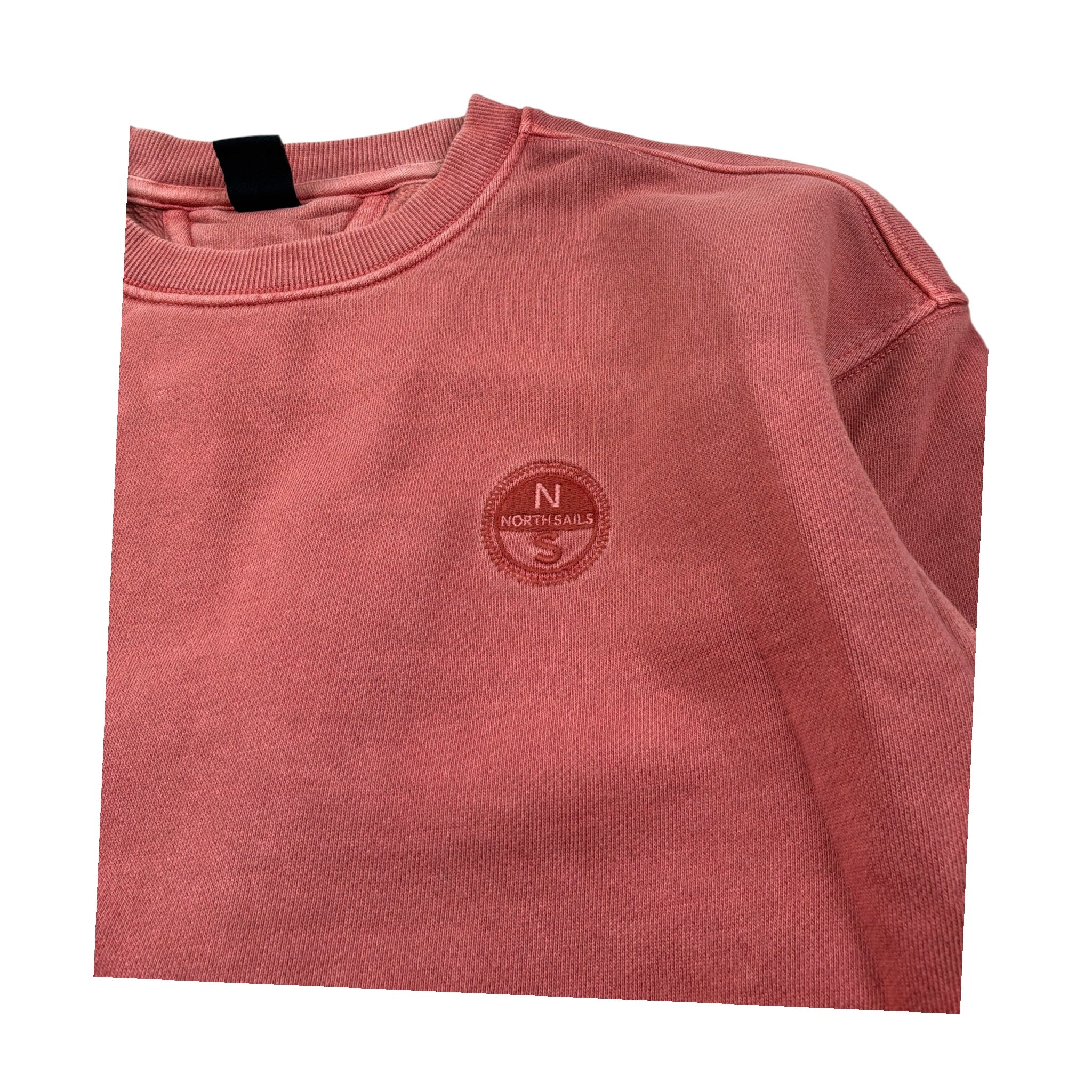 North Sails Felpa tinta unita Girocollo Rosa per Bambino NBA26107FE ROSA NORTH SAILS 