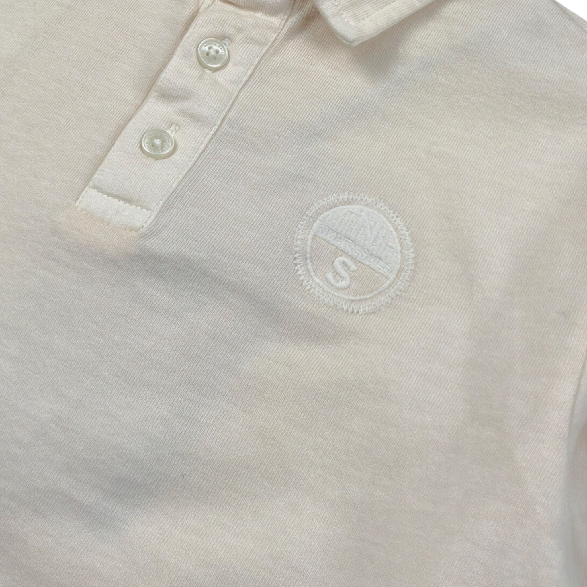 North Sails Polo tinta unita Manica Lunga Panna per Bambino NBA26109PO PANNA NORTH SAILS 