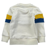 North Sails Felpa tinta unita con Stampa Panna per Neonato NIA26003FE PANNA NORTH SAILS 