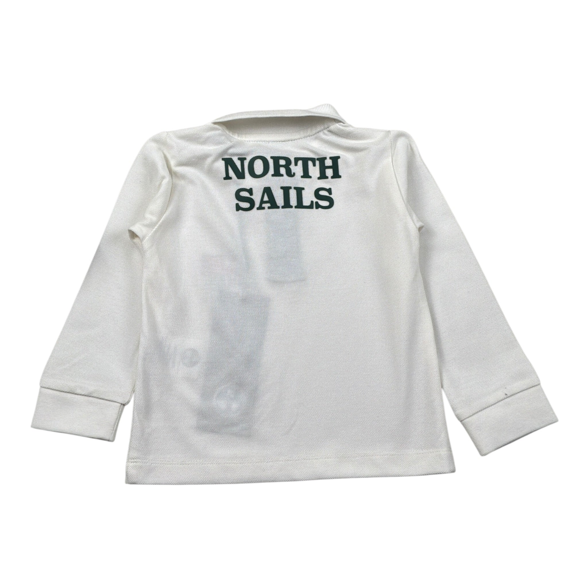 North Sails Polo tinta unita con Logo Bianco per Neonato NIA26006PO BIANCO NORTH SAILS 