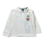 North Sails Polo tinta unita con Logo Bianco per Neonato NIA26006PO BIANCO NORTH SAILS 