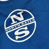 North Sails Shirt tinta unita con Stampa Blu per Neonato NIA26010TS BLU NORTH SAILS 