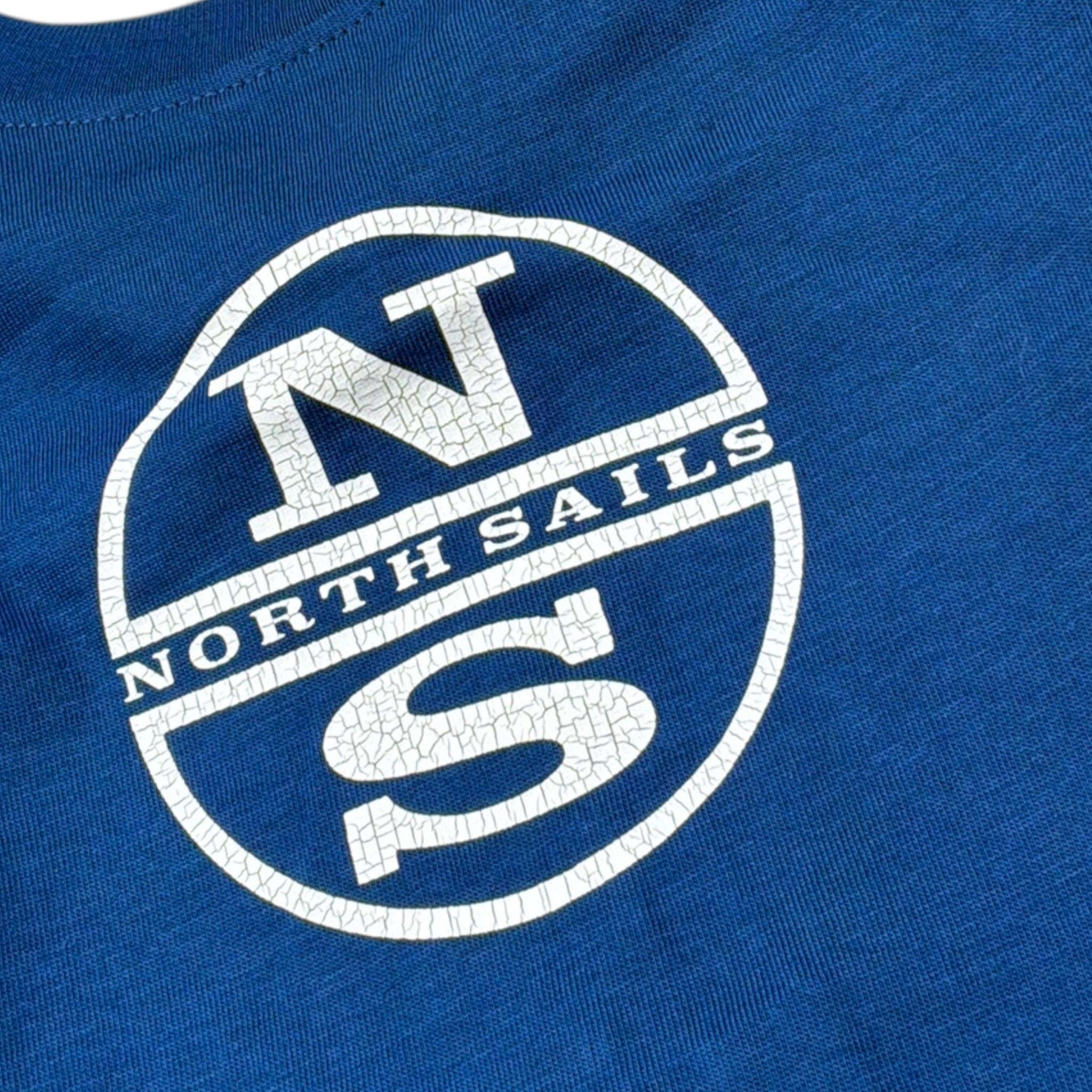 North Sails Shirt tinta unita con Stampa Blu per Neonato NIA26010TS BLU NORTH SAILS 