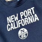 North Sails Shirt tinta unita con Stampa Blu per Neonato NIA26020TS BLU NORTH SAILS 