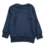 North Sails Felpa tinta unita Girocollo con Stampa Blu per Neonato NIA26023FE BLU NORTH SAILS 