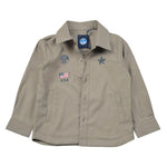 North Sails Camicia tinta unita con Bottoni Beige per Neonato NIA26031CA BEIGE NORTH SAILS 