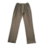 Numbers Pantalone Tuta tinta unita con Elastico In Vita Fango per Bambino PA123 FANGO NUMBERS 