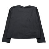 O'Livia New York Cardigan tinta unita Nero per Bambina 9077 NERO O'LIVIA NEW YORK 