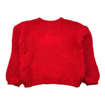 Only Maglia Girocollo tinta unita Rosso per Bambina 15289127 ROSSO ONLY 