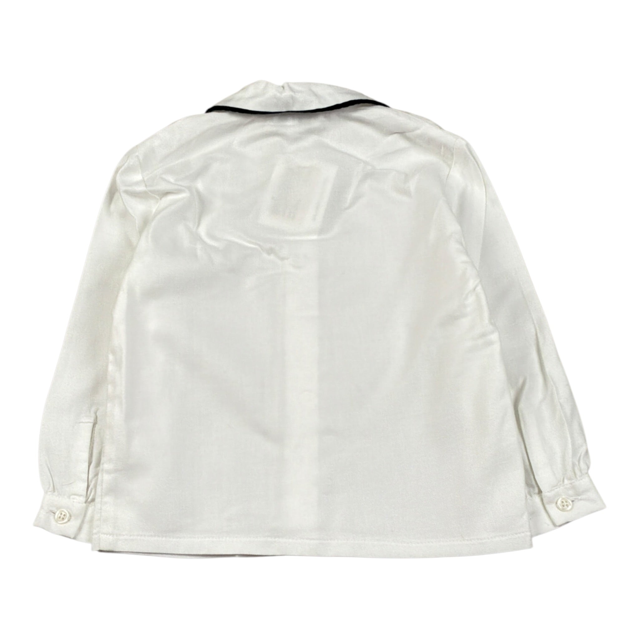 Paio Crippa Camicia tinta unita con Colletto Bianco per Bambino CHITARRAJ BIANCO PAIO CRIPPA 