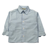 Paio Crippa Camicia Manica Lunga tinta unita Azzurro per Bambino TAMBOROJ AZZURRO PAIO CRIPPA 