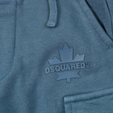Dsquared2 Pantalone Modello Tuta tinta unita Petrolio per Neonato DQ2868 PETROLIO DSQUARED2 