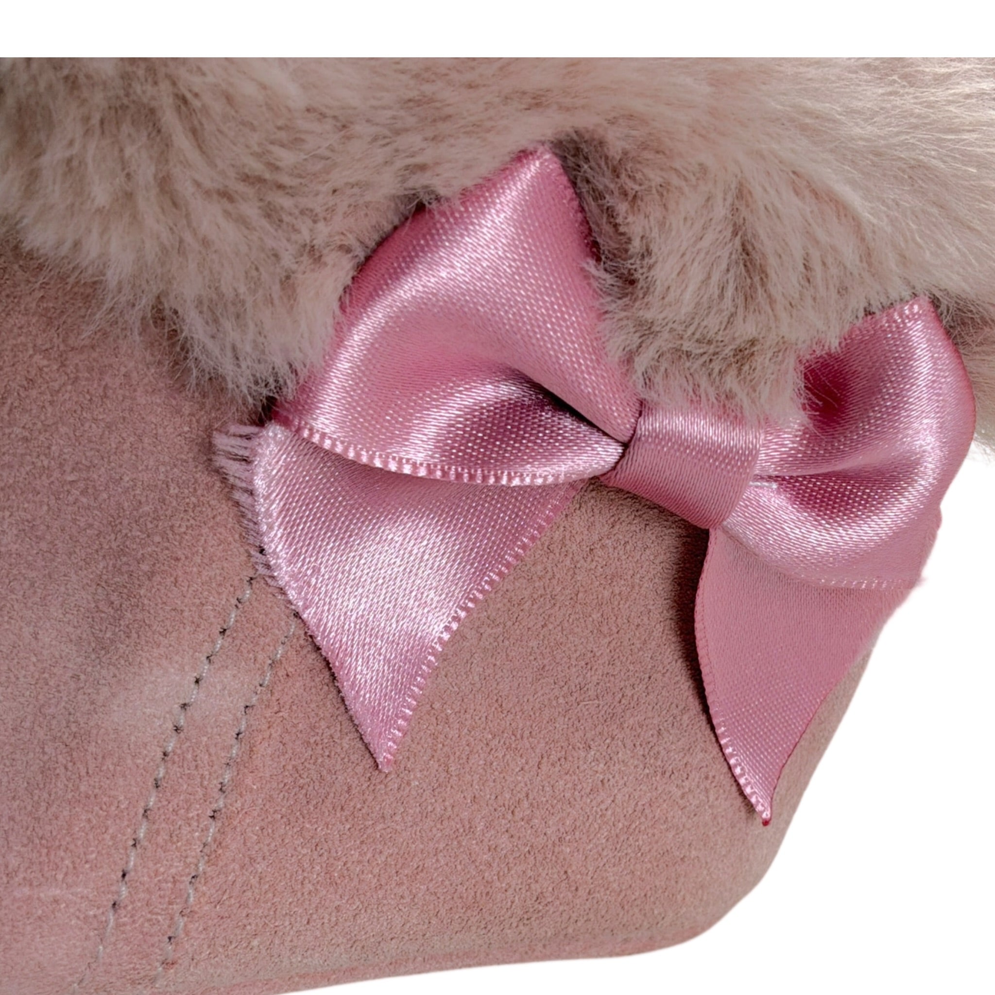 Panyno Stivali tinta unita con Fiocco Rosa per Neonata A2916 ROSA PANYNO 