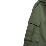 Paolo Pecora Pantalone tinta unita con Elastico In Vita Verde per Neonato PP3852 VERDE PAOLO PECORA 