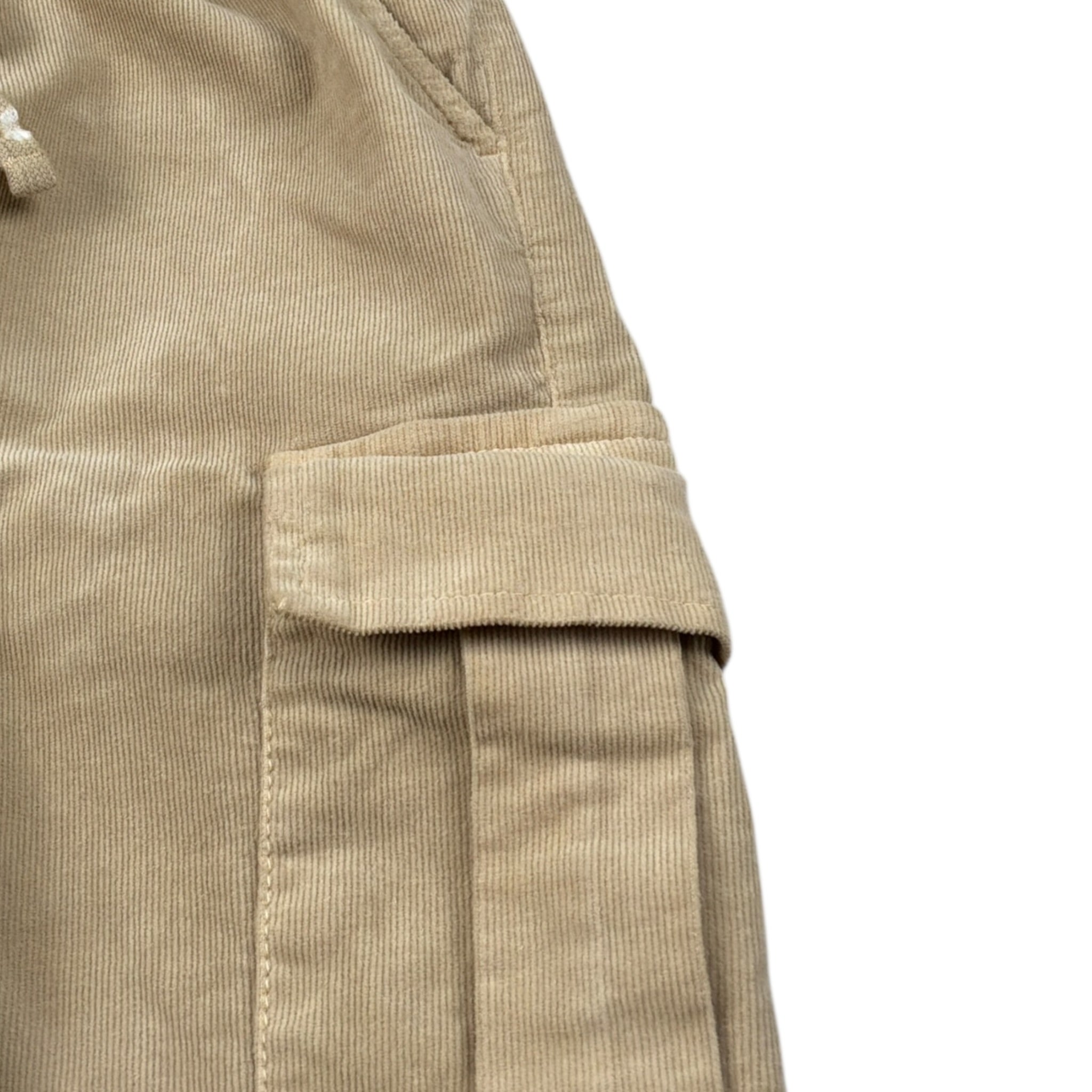 Paolo Pecora Pantalone tinta unita con Tasconi Beige per Bambino PP3853 BEIGE PAOLO PECORA 