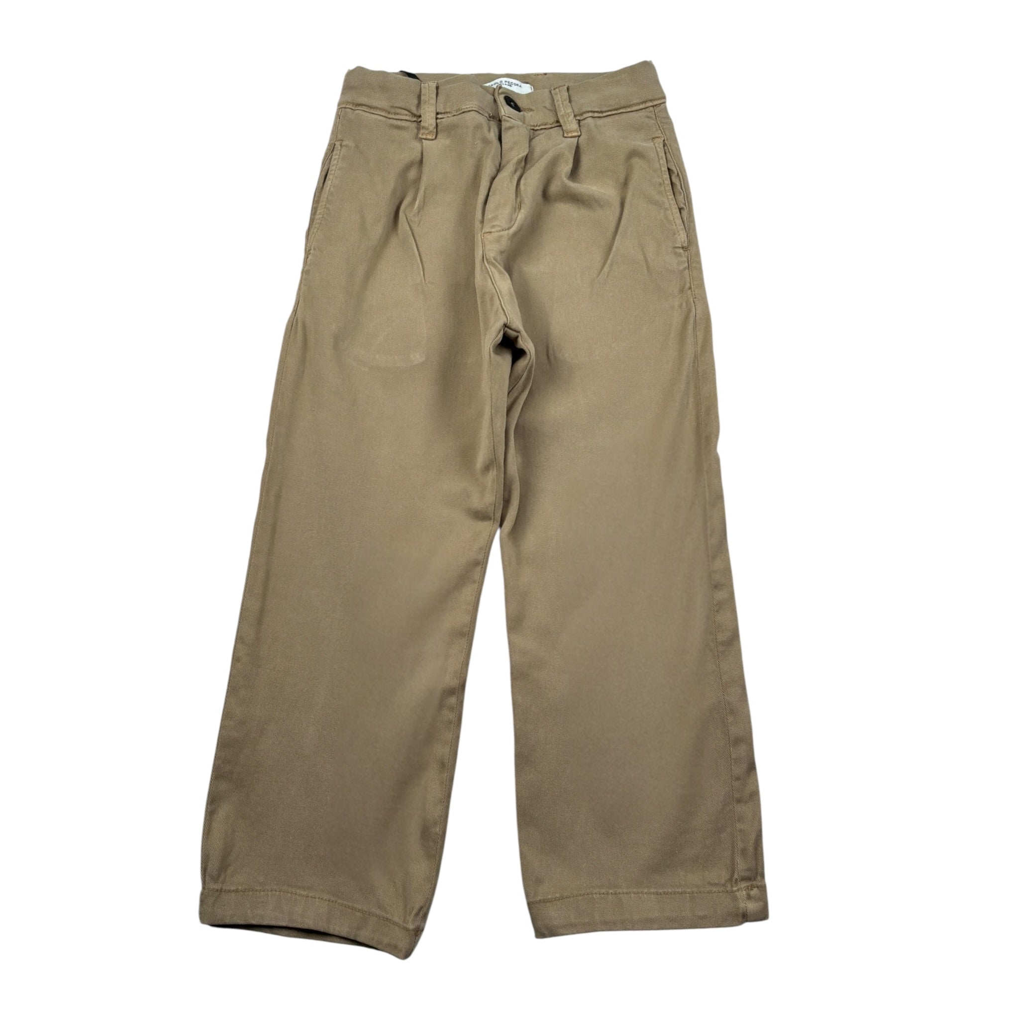 Paolo Pecora Pantalone tinta unita con Girovita Regolabile Beige per Bambino PP3856 BEIGE PAOLO PECORA 