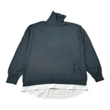 Paolo Pecora Maglia Collo Alto tinta unita Grigio per Bambino PP4087X GRIGIO PAOLO PECORA 