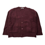 Paolo Pecora Cardigan tinta unita Scollo A V Bordeaux per Bambino PP4092 BORDEAUX PAOLO PECORA 