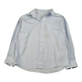 Paolo Pecora Camicia tinta unita con Fantasia A Righe Azzurro per Bambino PP4105 AZZURRO PAOLO PECORA 