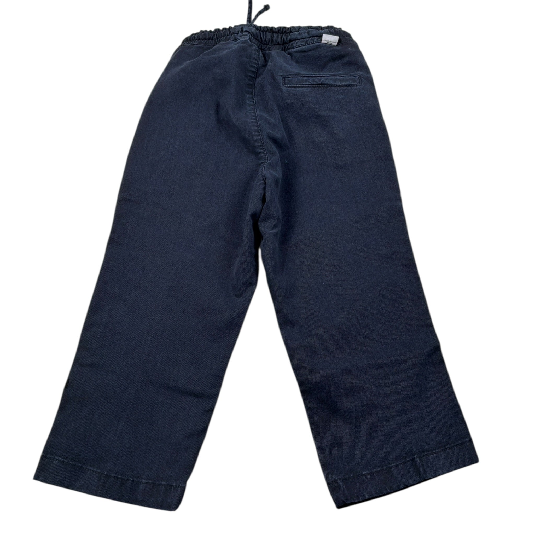 Paolo Pecora Pantalone tinta unita con Elastico In Vita Blu per Neonato PP4115 BLU PAOLO PECORA 