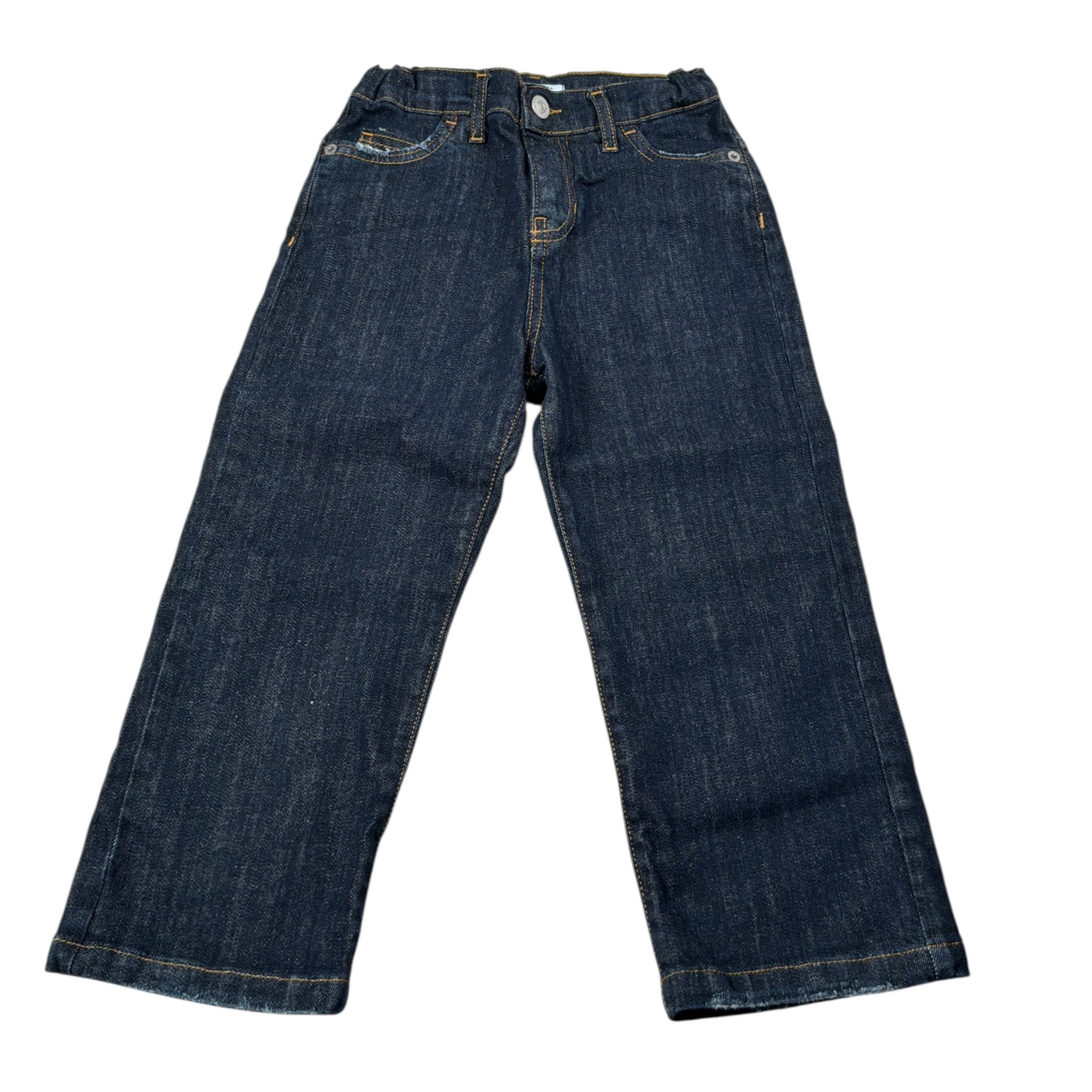 Paolo Pecora Jeans tinta unita con Girovita Regolabile Blu per Bambino PP4123XX BLU PAOLO PECORA 