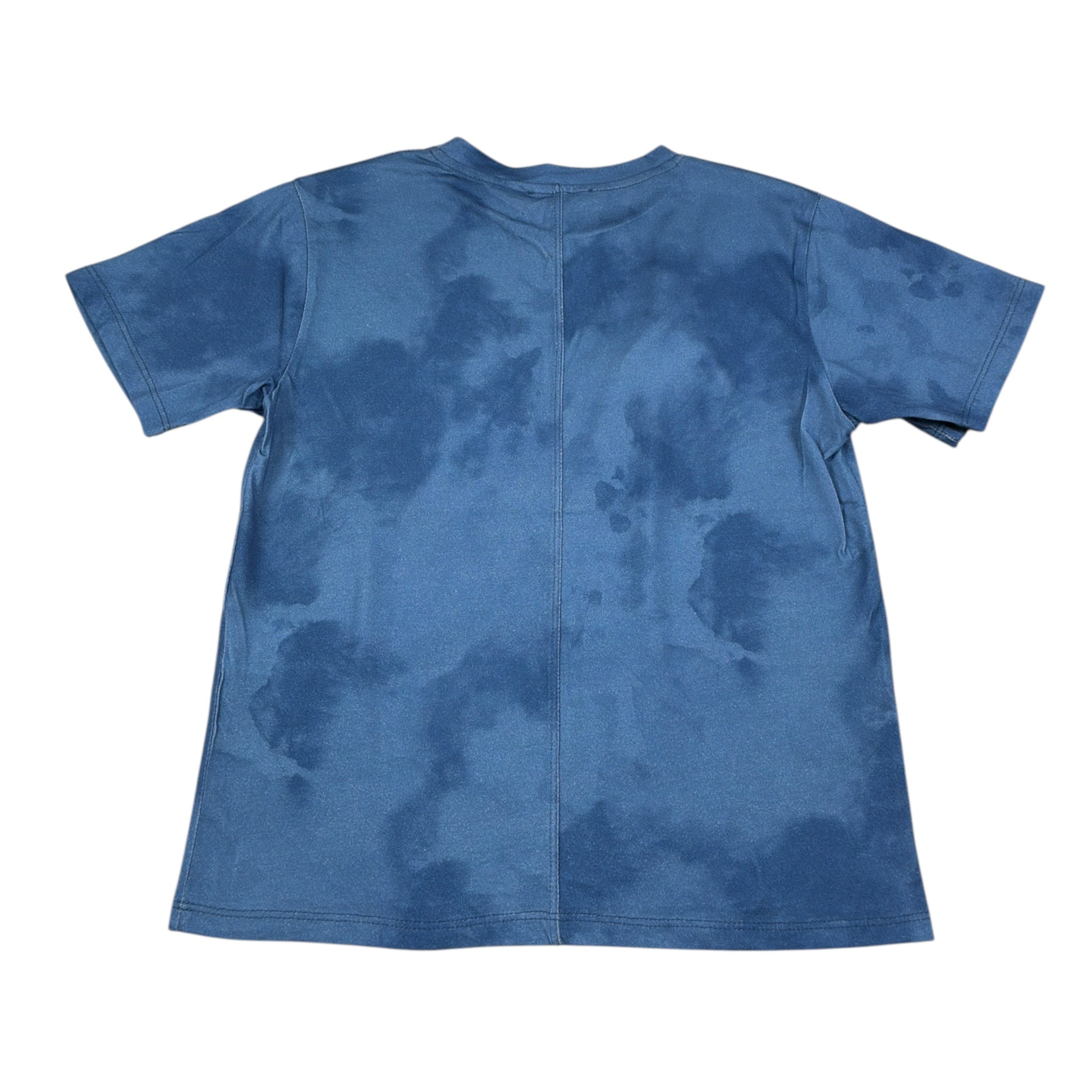 Paolo Pecora T-Shirt Girocollo tinta unita con Logo Azzurro per Bambino PP4128X AZZURRO PAOLO PECORA 