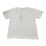 Paolo Pecora T-Shirt Girocollo tinta unita con Logo Bianco per Bambino PP4139X BIANCO PAOLO PECORA 