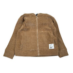 Paolo Pecora Felpa tinta unita con Zip E Cappuccio Cammello per Bambino PP4142 CAMMELLO PAOLO PECORA 