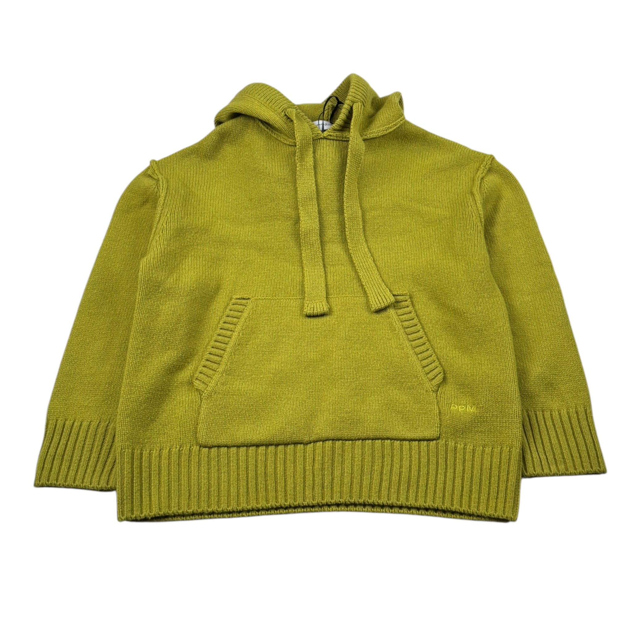 Paolo Pecora Maglia tinta unita con Cappuccio Verde per Bambino PP4394 VERDE PAOLO PECORA 