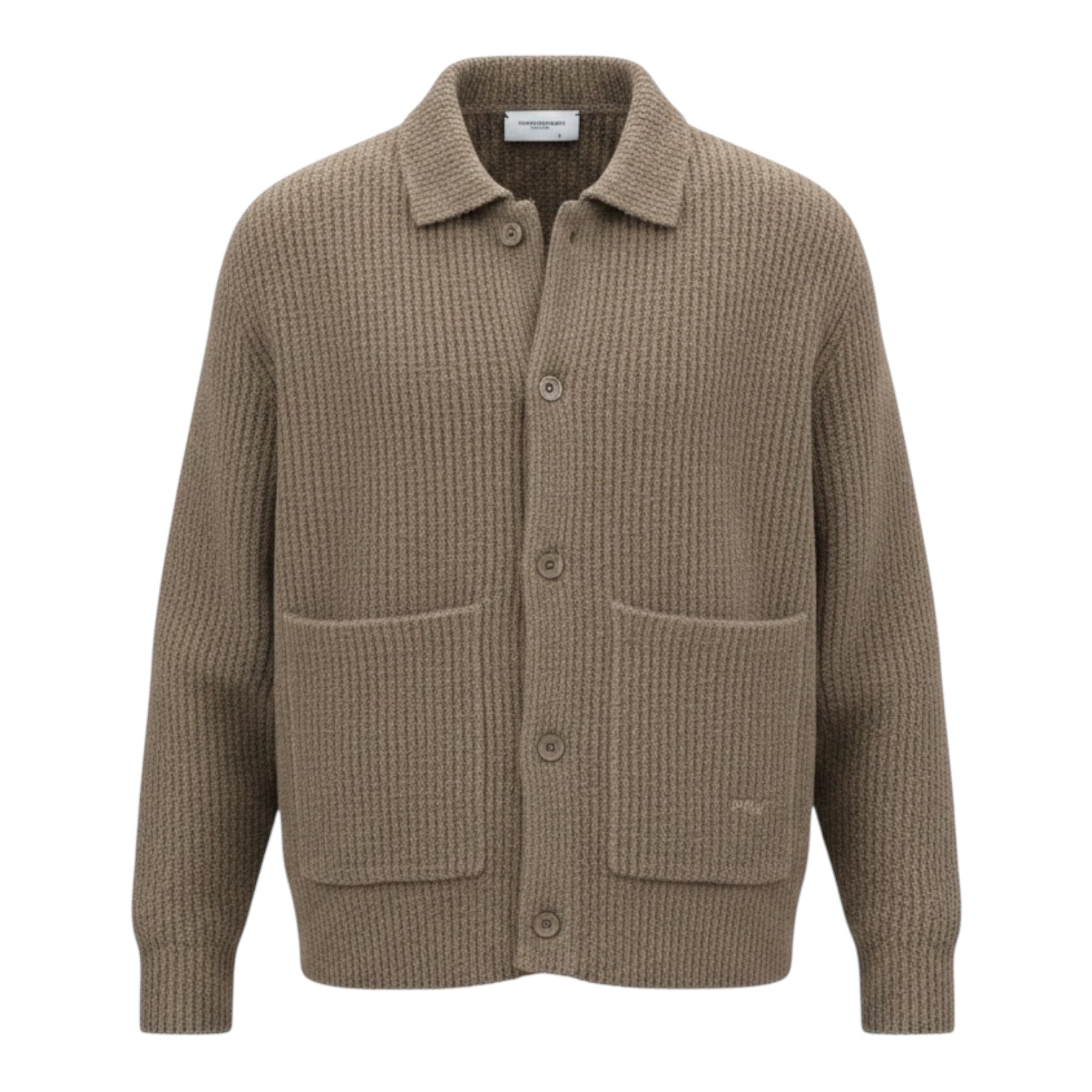 Paolo Pecora Cardigan tinta unita con Bottoni Beige per Bambino PP4410 BEIGE PAOLO PECORA 