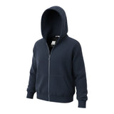Paolo Pecora Felpa tinta unita con Zip E Cappuccio Blu per Bambino PP4430 BLU PAOLO PECORA 