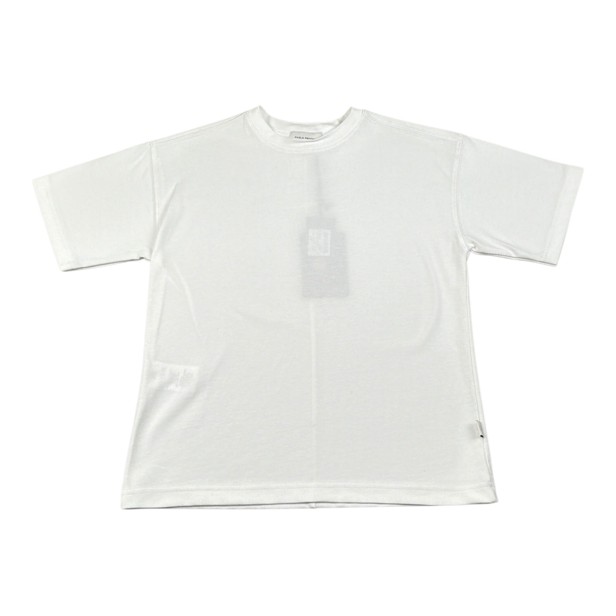 Paolo Pecora T-Shirt tinta unita Girocollo Bianco per Bambino PP4443 BIANCO PAOLO PECORA 