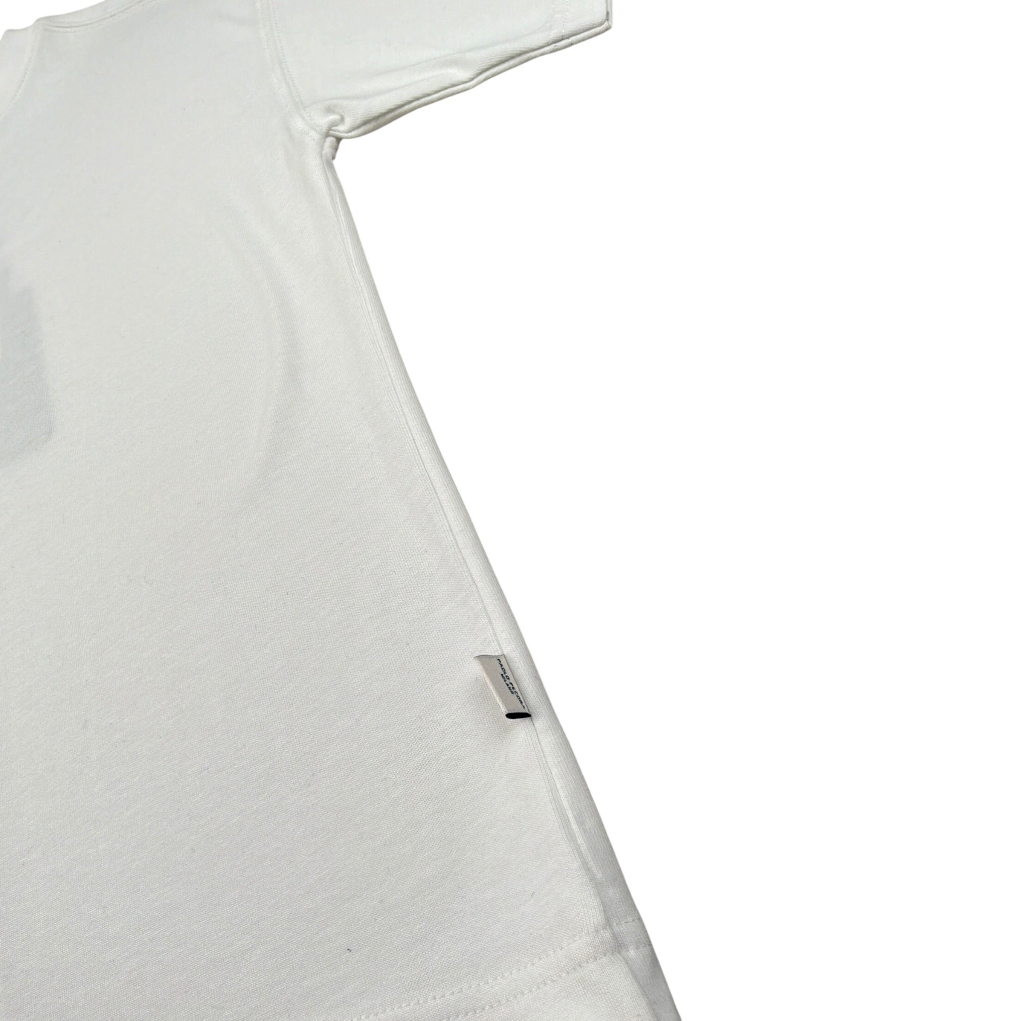 Paolo Pecora T-Shirt tinta unita Girocollo Bianco per Bambino PP4443 BIANCO PAOLO PECORA 