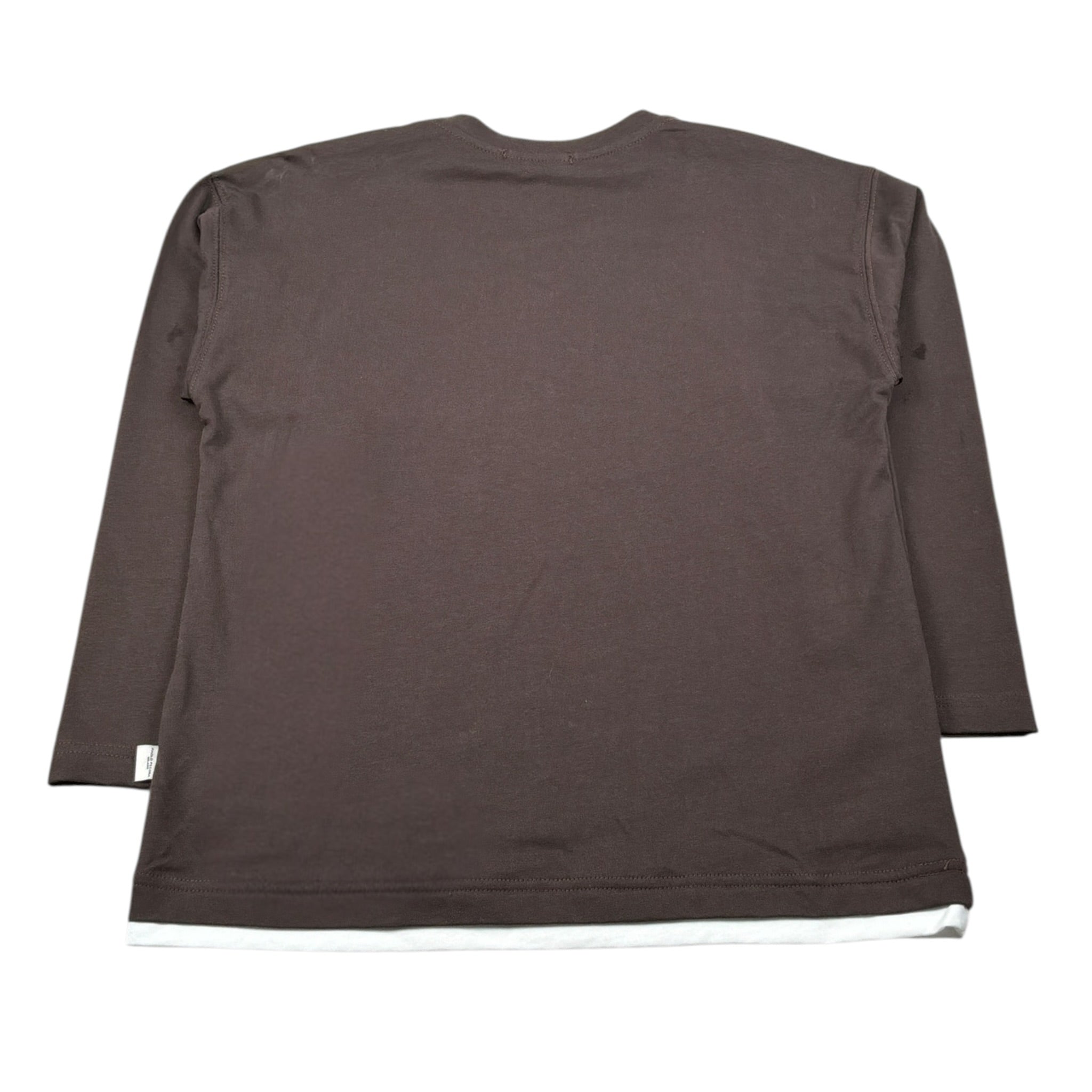 Paolo Pecora Shirt Girocollo tinta unita Marrone per Bambino PP4451 MARRONE PAOLO PECORA 