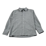 Paolo Pecora Camicia Manica Lunga tinta unita Grigio per Bambino PP4454 GRIGIO PAOLO PECORA 