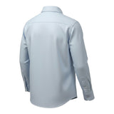 Paolo Pecora Camicia tinta unita con Bottoni Azzurro per Bambino PP4457 AZZURRO PAOLO PECORA 