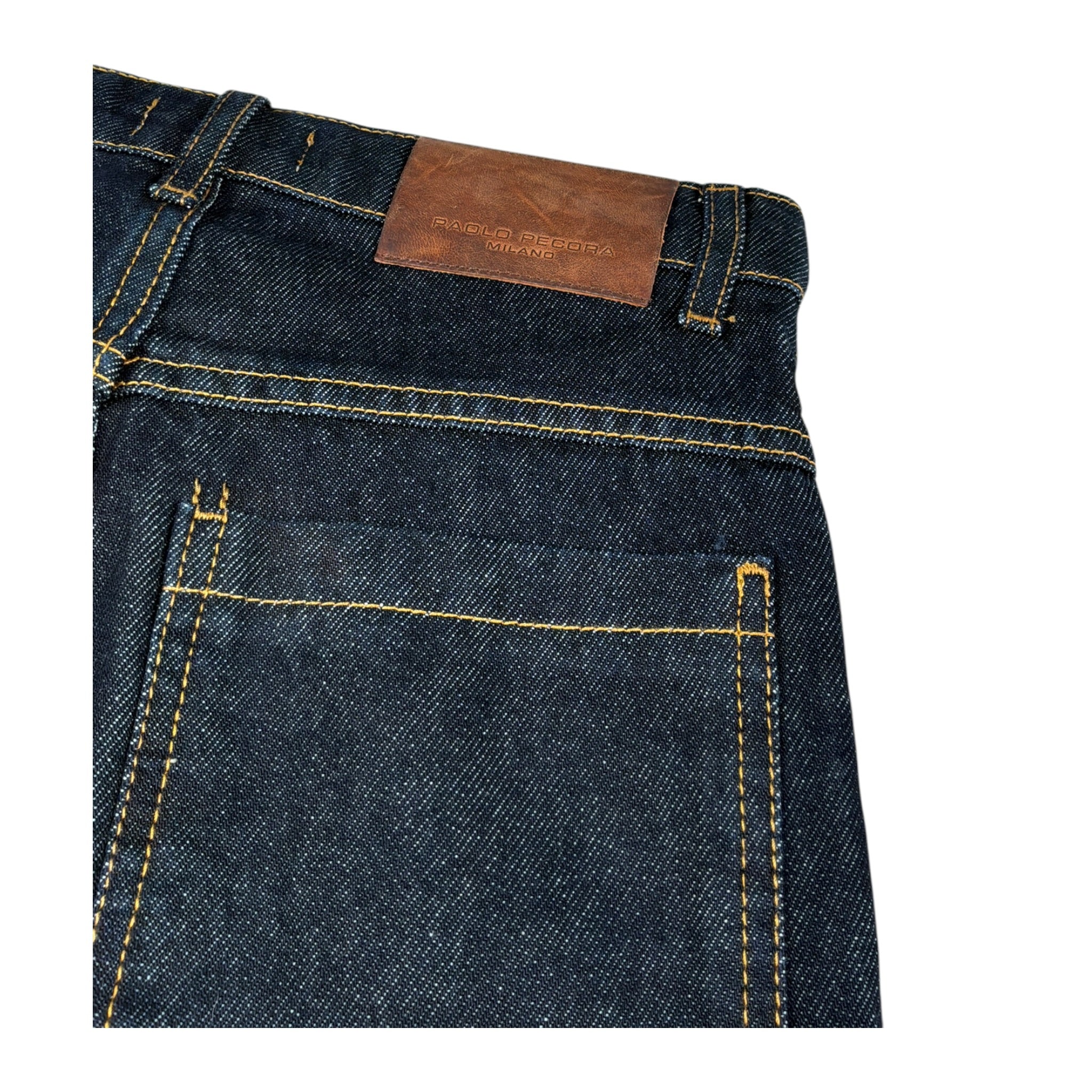 Paolo Pecora Jeans tinta unita con Girovita Regolabile Blu per Bambino PP4465 BLU PAOLO PECORA 