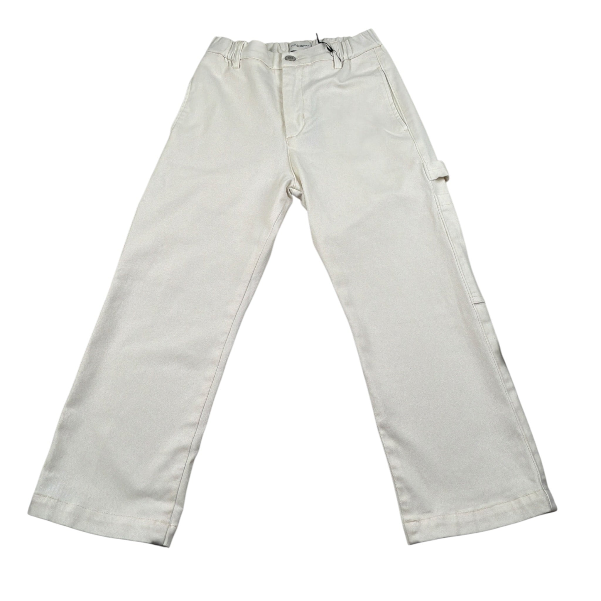 Paolo Pecora Pantalone tinta unita con Elastico In Vita Panna per Bambino PP4470 PANNA PAOLO PECORA 