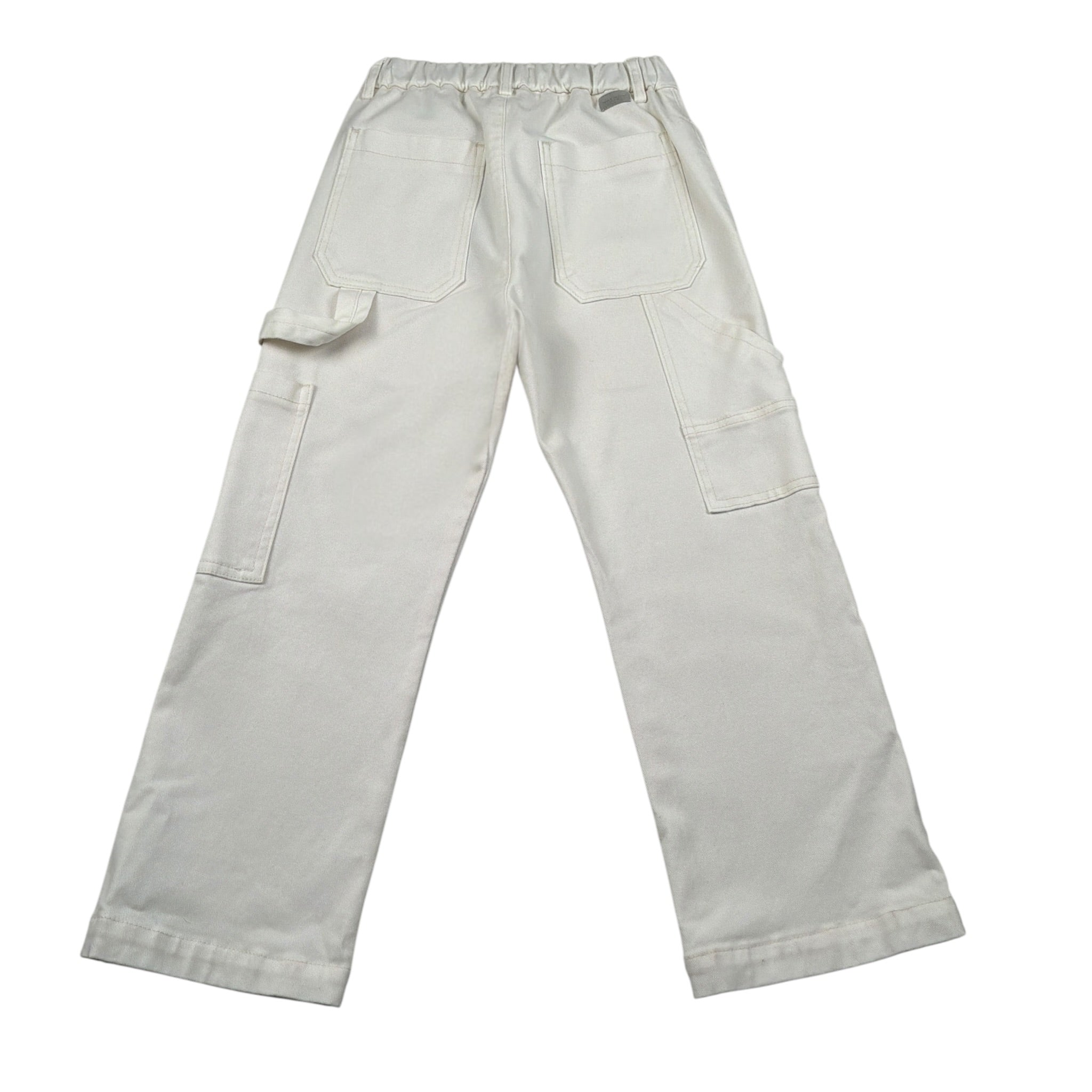 Paolo Pecora Pantalone tinta unita con Elastico In Vita Panna per Bambino PP4470 PANNA PAOLO PECORA 